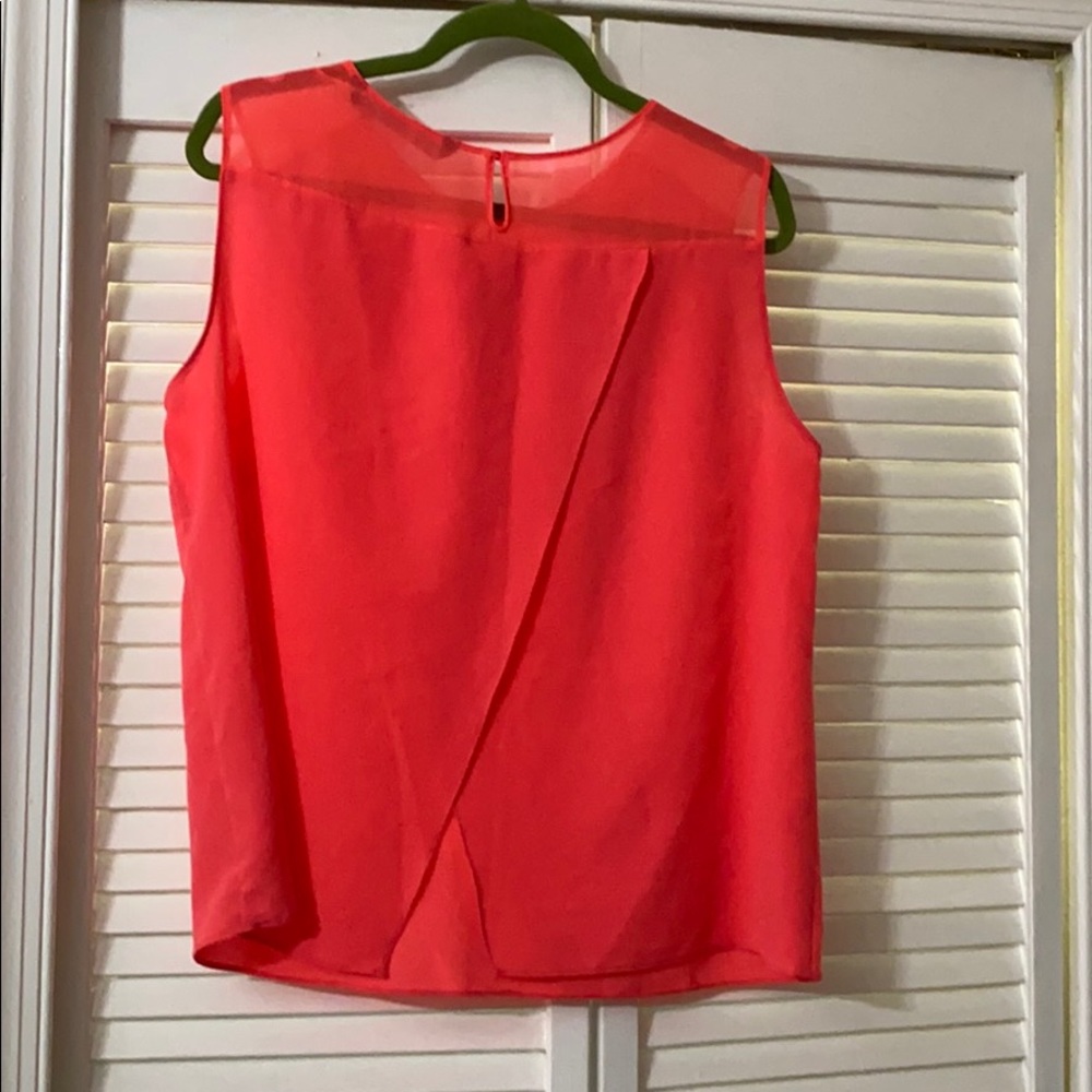 Cross open back blouse